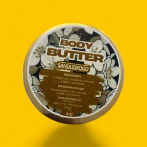 Body Butter Sandalwood 8oz