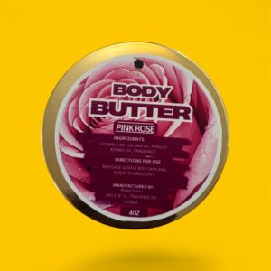 Travel Size Body Butter Pink Rose